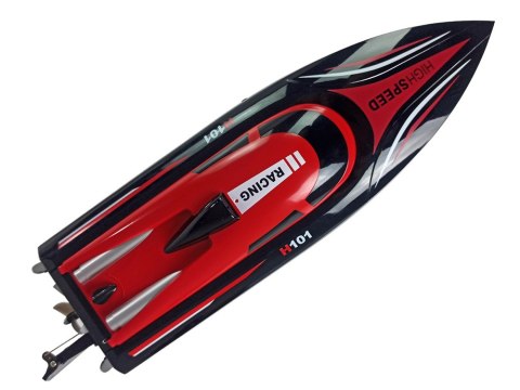 Łódź Motorówka Zdalnie Sterowana H101 Czerwona 1:48 2.4G 35 km/h LEAN Toys