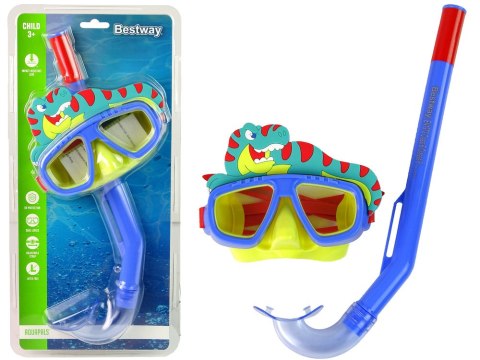 Maska Do Nurkowania Z Rurką Zwierzątka Niebieska Bestway 24059 Bestway