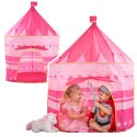 Namiot Domek Pałac Księżniczki Dla Małej Księżniczki Różowy 135 x 105 cm LEAN Toys
