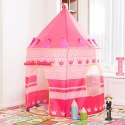 Namiot Domek Pałac Księżniczki Dla Małej Księżniczki Różowy 135 x 105 cm LEAN Toys