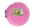 Namiot Domek Pałac Księżniczki Dla Małej Księżniczki Różowy 135 x 105 cm LEAN Toys