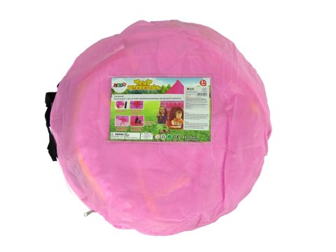 Namiot Domek Pałac Księżniczki Dla Małej Księżniczki Różowy 135 x 105 cm LEAN Toys