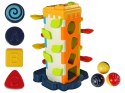 Zjeżdżalnia Piłeczek Blok Edukacyjny Sorter z Pianinkiem LEAN Toys