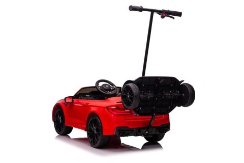 Auto Na Akumulator BMW M5 Z Platformą Dla Rodzica Czerwone Lakierowane LEAN CARS