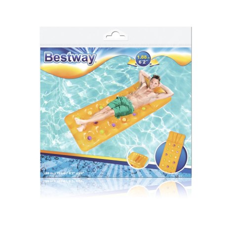Dmuchany Materac Do Pływania Żółty 188 x 71 cm Bestway 43014 Bestway