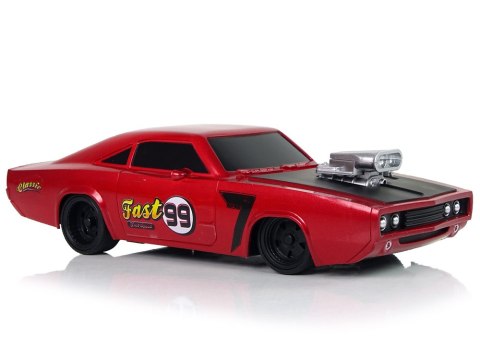 Auto R/C Naklejki Sportowe 1:20 Czerwone Pilot LEAN Toys