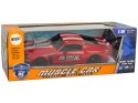 Auto Sportowe R/C 1:16 Czerwone Białe Pasy Pilot LEAN Toys