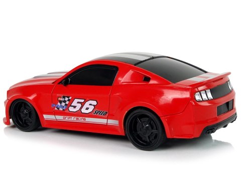 Auto Sportowe R/C 1:24 Wyścigi Czerwone Przyciemniane Szyby LEAN Toys