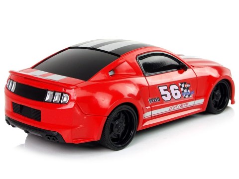 Auto Sportowe R/C 1:24 Wyścigi Czerwone Przyciemniane Szyby LEAN Toys