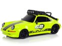 Samochód Sportowy 1:18 Zielone Koło Zapasowe Pilot LEAN Toys