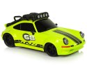 Samochód Sportowy 1:18 Zielone Koło Zapasowe Pilot LEAN Toys