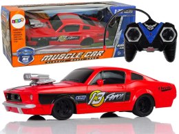 Zdalnie Sterowane Auto Sportowe 1:20 Czerwone Pilot LEAN Toys