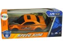 Zdalnie Sterowane Auto Sportowe 1:24 Wyścigi Pomarańczowe 27 R/C Pilot LEAN Toys