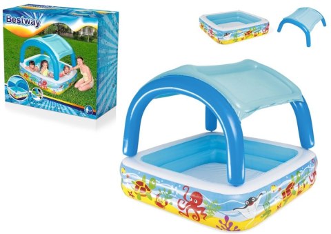 Basen Dmuchany Dla Dzieci Z Daszkiem 140 x 140 x 114 cm Bestway 52192 Bestway