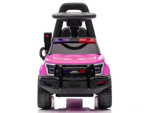 Jeździk z Megafonem QLS-993 Różowy LEAN CARS