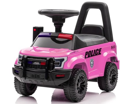 Jeździk z Megafonem QLS-993 Różowy LEAN CARS