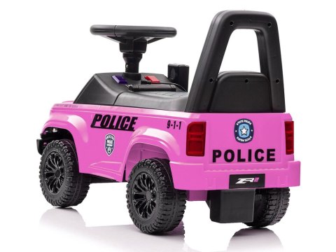 Jeździk z Megafonem QLS-993 Różowy LEAN CARS