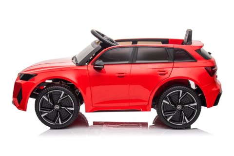 Pojazd na Akumulator Audi RS6 BRD-2118 Czerwony LEAN CARS
