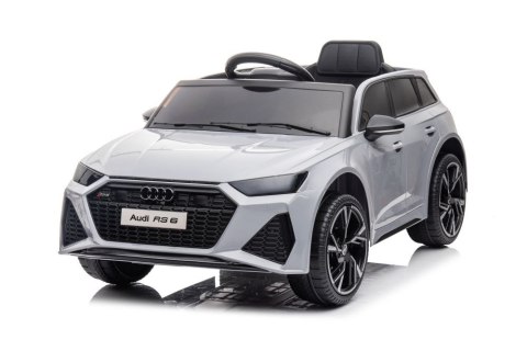 Pojazd na Akumulator Audi RS6 BRD-2118 Szary LEAN CARS
