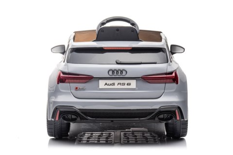 Pojazd na Akumulator Audi RS6 BRD-2118 Szary LEAN CARS