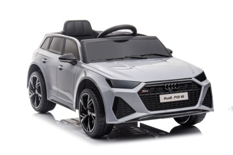 Pojazd na Akumulator Audi RS6 BRD-2118 Szary LEAN CARS