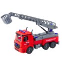 Straż Pożarna Wóz Do Rozkręcania DIY Śrubokręt Czerwony LEAN Toys