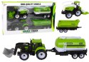 Zestaw Pojazdów Farmerskich Traktor Kombajn Cysterna Naczepa LEAN Toys