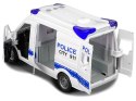 Interaktywna Policja Radiowóz Policyjny Światło Dźwięk Otwierane Drzwi LEAN Toys
