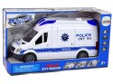 Interaktywna Policja Radiowóz Policyjny Światło Dźwięk Otwierane Drzwi LEAN Toys