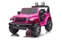 Pojazd na Akumulator Jeep Wrangler Rubicon DK-JWR555 Różowy LEAN CARS