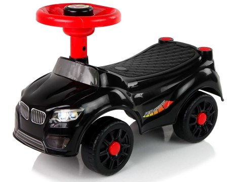 Samochód Jeździk QX-3399-2 Klakson Czarny LEAN CARS
