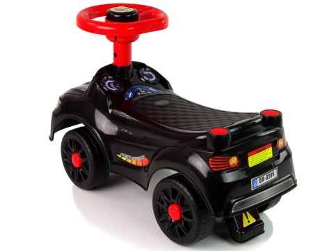 Samochód Jeździk QX-3399-2 Klakson Czarny LEAN CARS