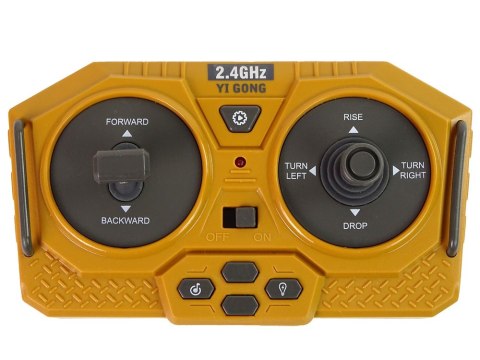 Spychacz Zdalnie Sterowany Pilot Ruchoma Łyżka 2.4 G LEAN Toys
