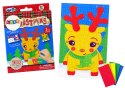 Zestaw DIY Kolorowa Mozaika Święta Wyklejanka Renifer LEAN TOYS