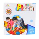 Aktywna Gra Zręcznościowa Rodzinna Pizza Mata Tarcza Losująca LEAN Toys