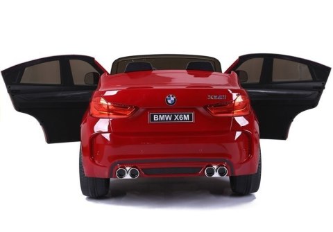 Auto na Akumulator Nowe BMW X6M Czerwone Lakierowane LEAN CARS