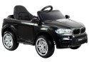 Auto Pojazd Na Akumulator HL1538 Pilot Światła LED MP3 Czarne LEAN CARS
