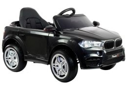 Auto Pojazd Na Akumulator HL1538 Pilot Światła LED MP3 Czarne LEAN CARS