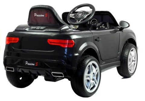 Auto Pojazd Na Akumulator HL1538 Pilot Światła LED MP3 Czarne LEAN CARS