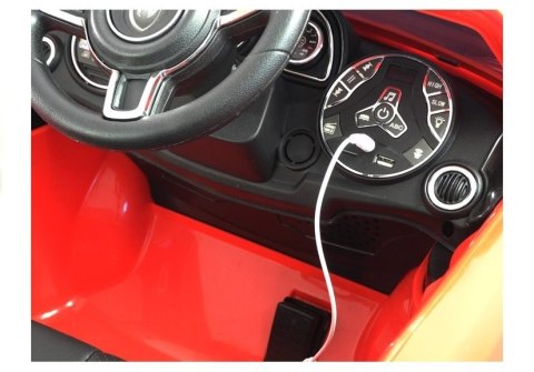Auto Pojazd Na Akumulator HL1538 Pilot Światła LED MP3 Czerwone LEAN CARS