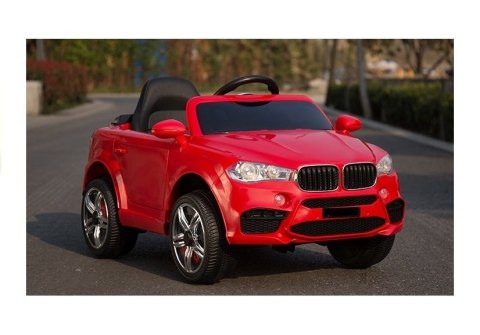 Auto Pojazd Na Akumulator HL1538 Pilot Światła LED MP3 Czerwone LEAN CARS