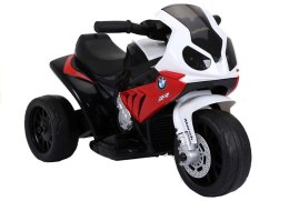 Motor na akumulator BMW S1000RR Trójkołowy Czerwony LEAN CARS