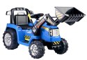 Traktor na Akumulator ZP1005 Niebieskie LEAN CARS