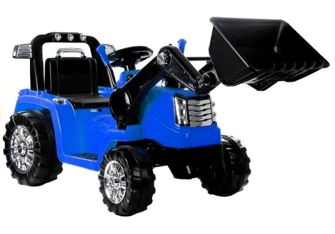 Traktor na Akumulator ZP1005 Niebieskie LEAN CARS