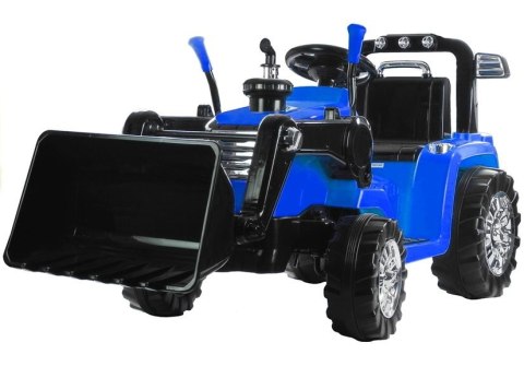 Traktor na Akumulator ZP1005 Niebieskie LEAN CARS