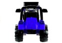 Traktor na Akumulator ZP1005 Niebieskie LEAN CARS