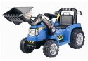 Traktor na Akumulator ZP1005 Niebieskie LEAN CARS