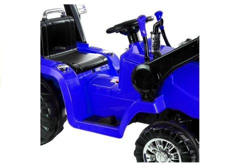 Traktor na Akumulator ZP1005 Niebieskie LEAN CARS