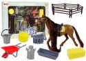 Koń do Czesania Akcesoria Zagroda Siano Stajnia LEAN Toys