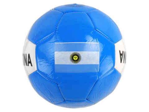 Piłka Do Piłki Nożnej Argentyna Kolorowa Rozmiar 5 LEAN Toys